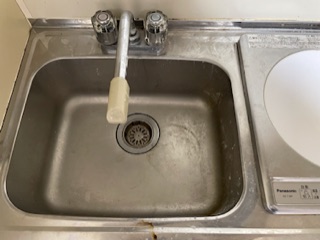 東京都世田谷区桜新町のキッチンクリーニングの作業前1