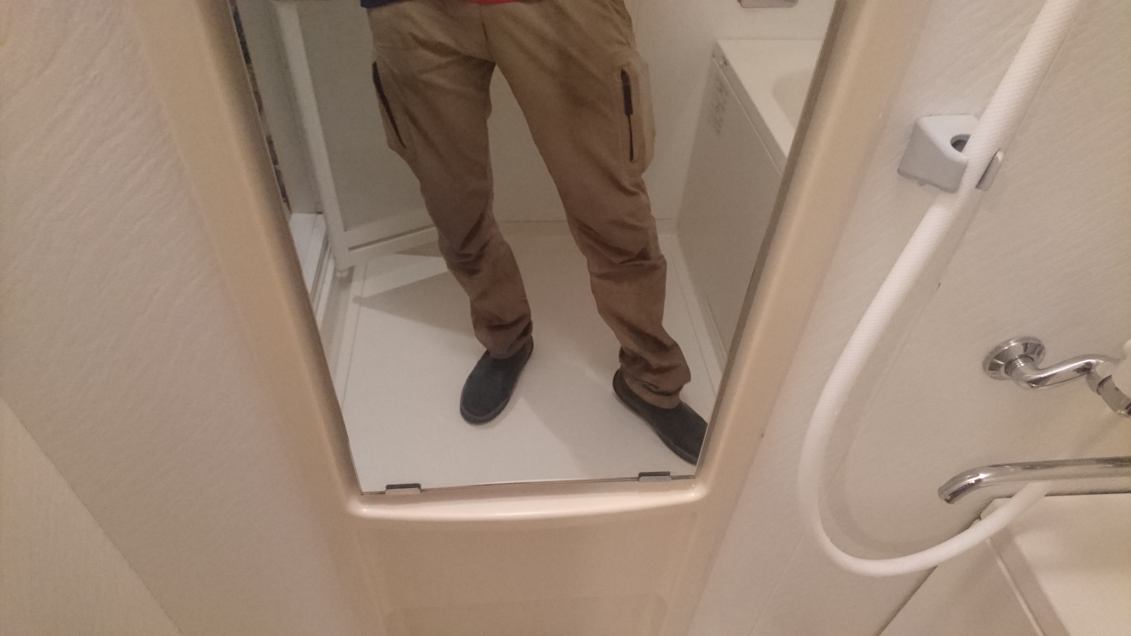 東京都東久留米市の浴室・お風呂クリーニングの作業後2