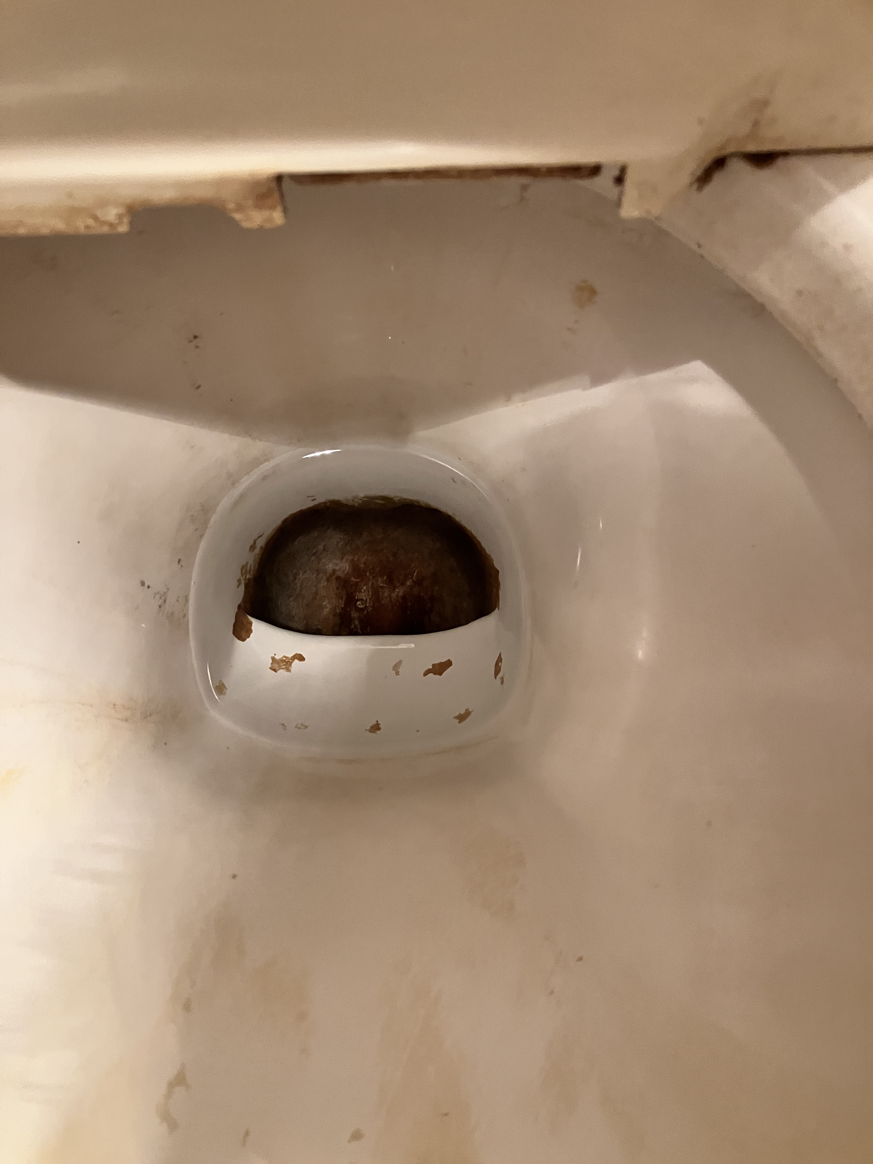 福岡県福岡市中央区のトイレクリーニングの作業前1