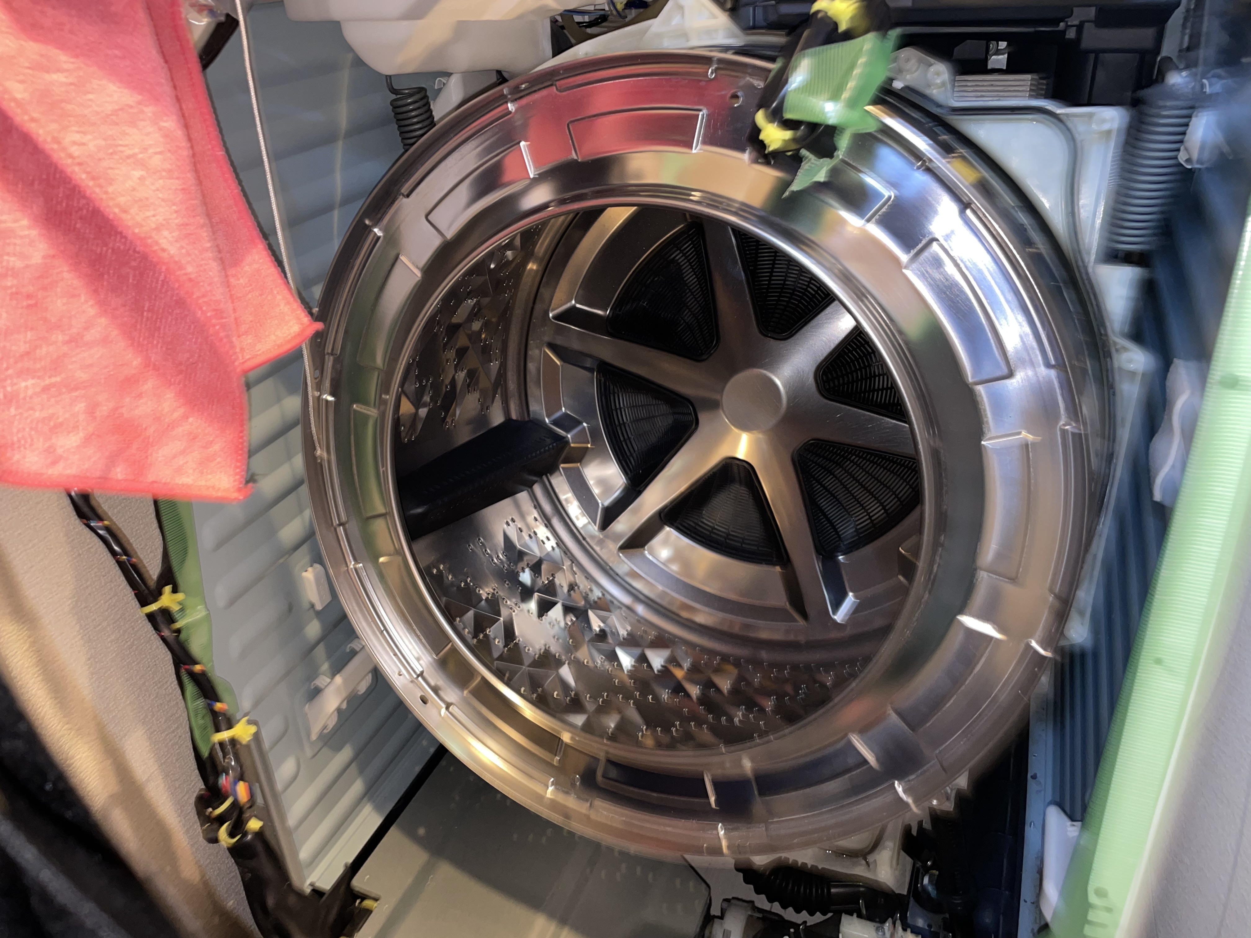愛知県名古屋市昭和区川原通の洗濯機分解クリーニングの作業後3