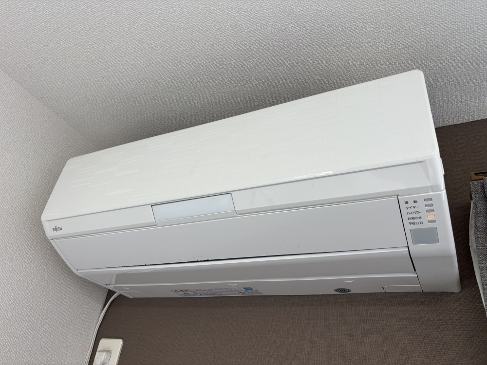 埼玉県北葛飾郡杉戸町のお掃除機能付きエアコンの作業前3