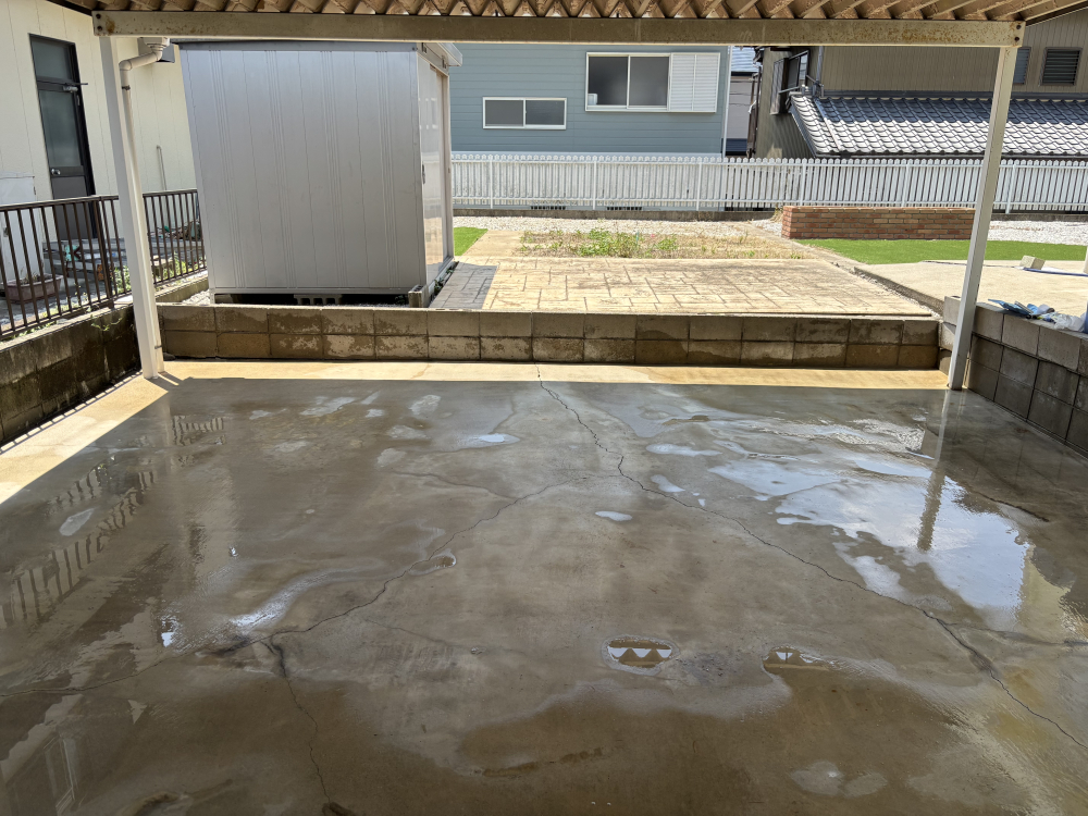 愛知県愛知郡東郷町の何でもわがまま定額サービスの作業後1