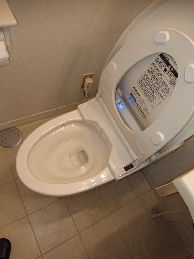 京都府京都市左京区のトイレクリーニングの作業後2