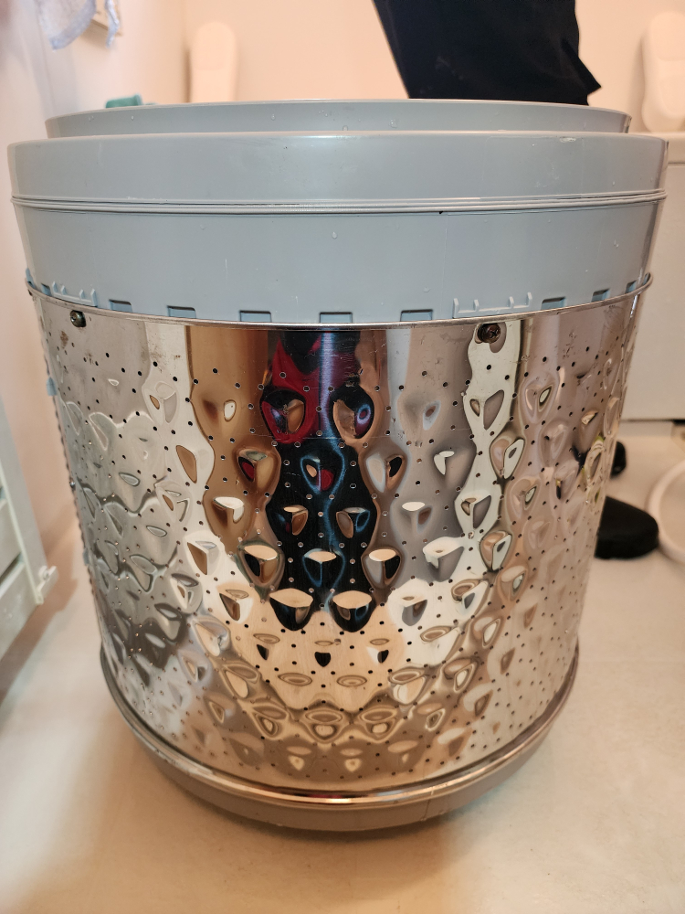 茨城県結城市の洗濯機分解クリーニングの作業後2