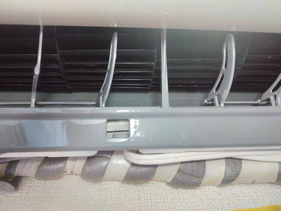 徳島県徳島市川内町の壁掛けエアコンの作業後1