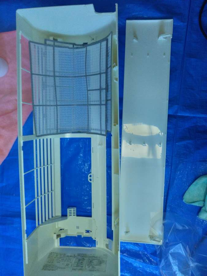 徳島県徳島市川内町の壁掛けエアコンの作業後2
