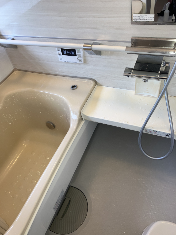 福島県いわき市の浴室・お風呂クリーニングの作業後1