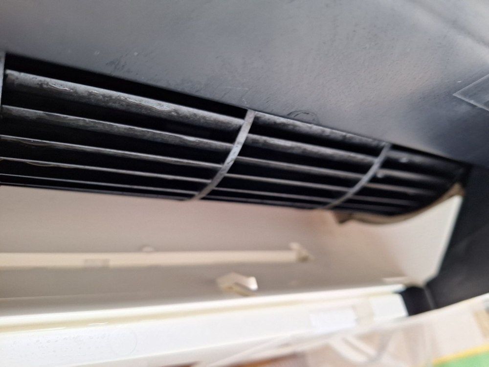 山口県下松市の壁掛けエアコンの作業後1