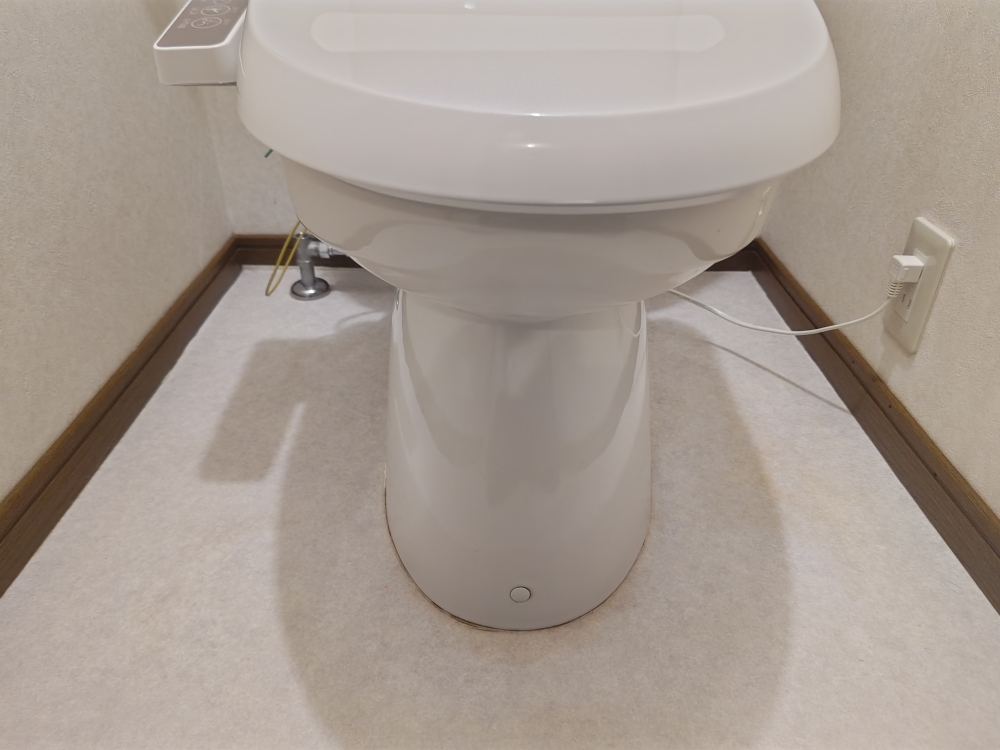 東京都新宿区富久町のトイレクリーニングの作業後1